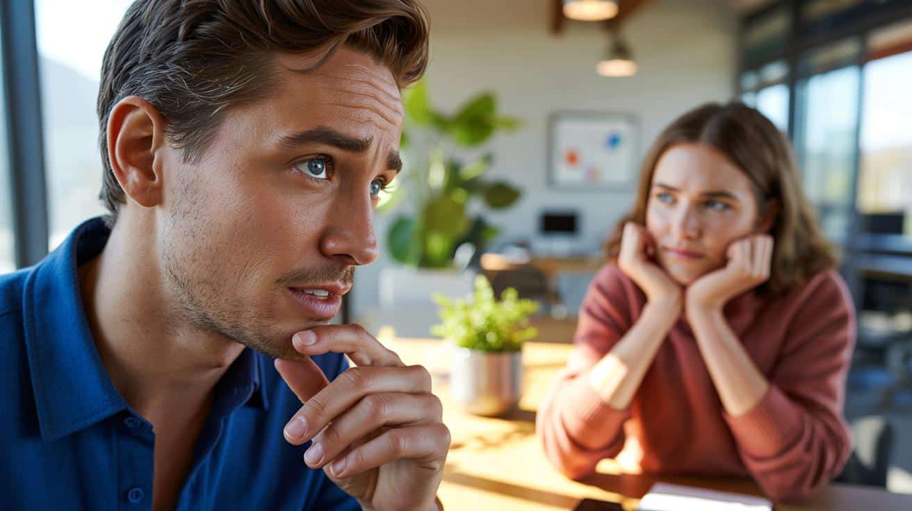 Körpersprache verstehen: Was es bedeutet, wenn jemand beim Reden nicht in die Augen sieht